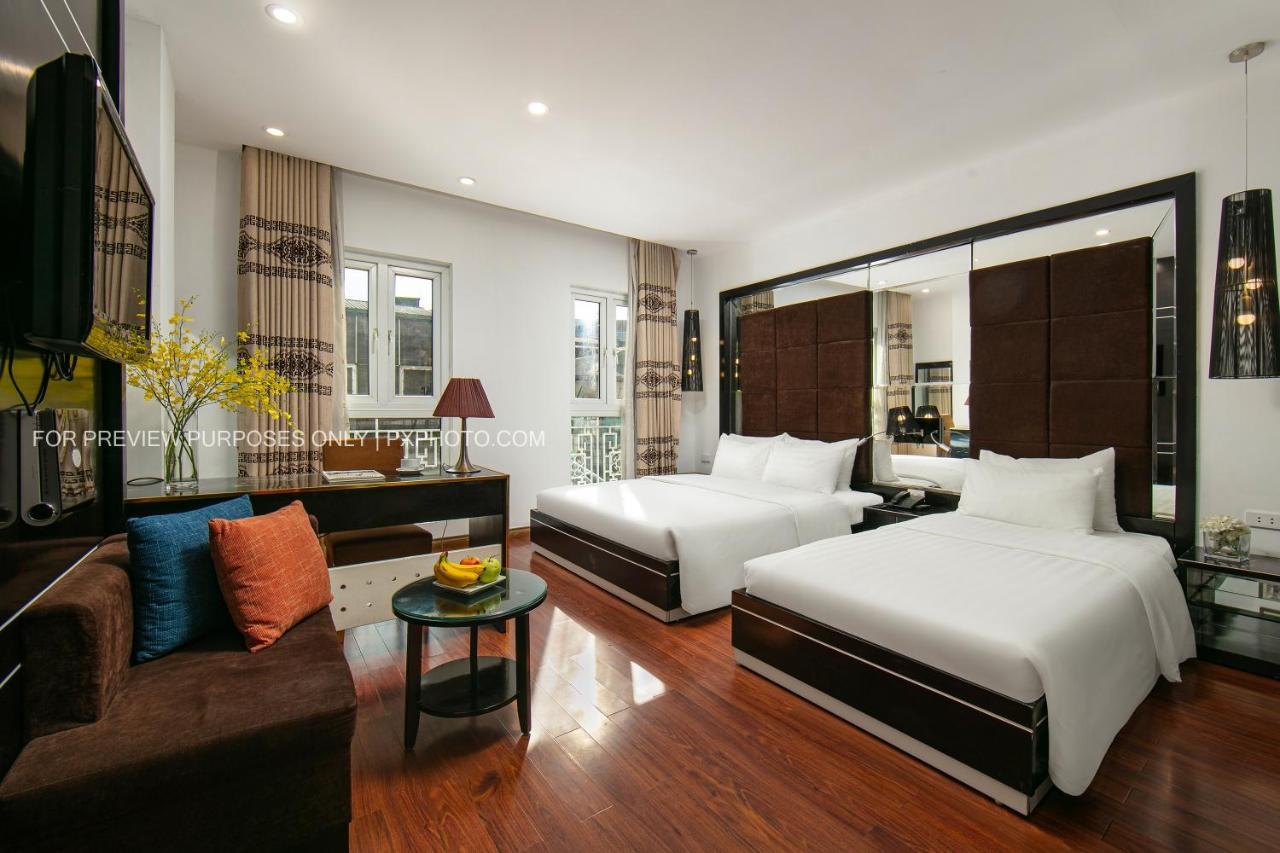 האנוי The Silk Boutique Hotel & Spa - Old Quarter City Center מראה חיצוני תמונה