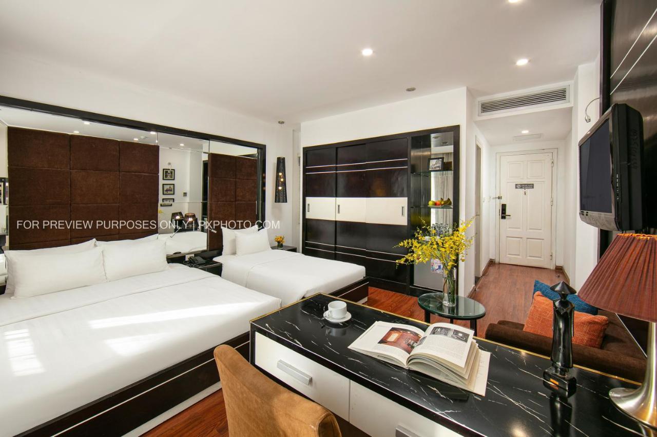 האנוי The Silk Boutique Hotel & Spa - Old Quarter City Center מראה חיצוני תמונה