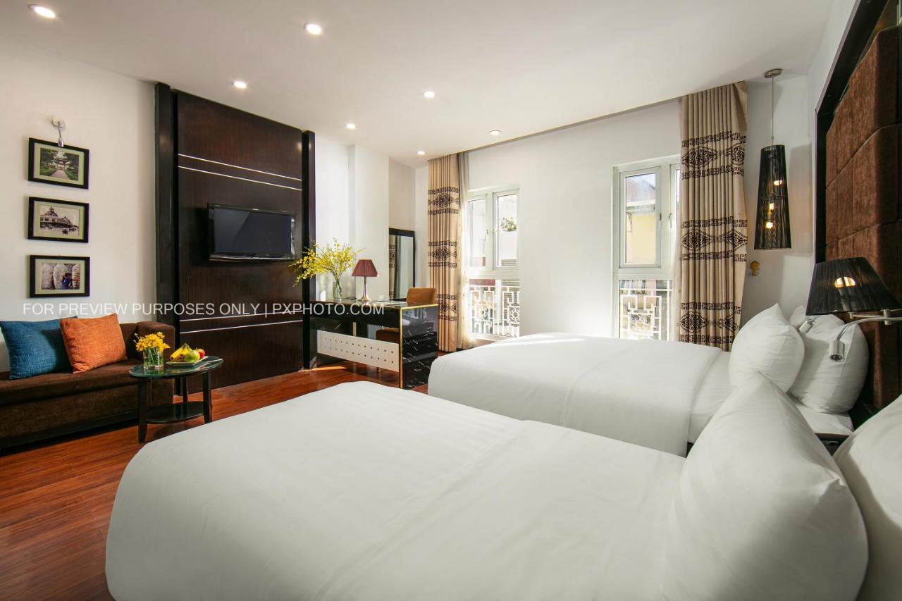 האנוי The Silk Boutique Hotel & Spa - Old Quarter City Center מראה חיצוני תמונה
